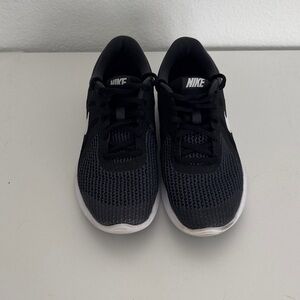 Nike Kids Black and White Sneakers